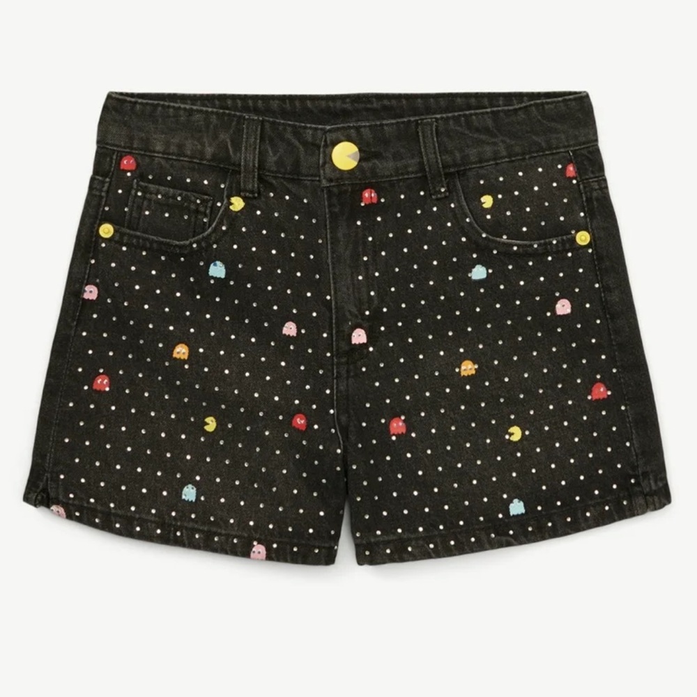 Justice Blue Denim Star Shorts girls Jean shorts NWT